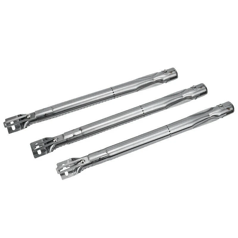 

3 X Universal Stainless Steel Pipe Tube Burners Bbq Gas Grill Parts Replacement