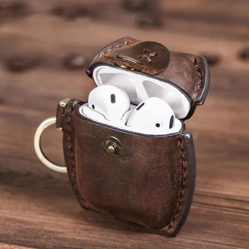 Защитный чехол Funshion Lab для беспроводных наушников Airpods с брелоком наушников|Аксессуары наушников| |