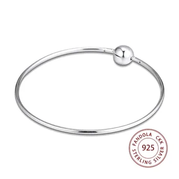 

Authentic 925 Sterling Silver Bracelet femme Me Series Bangles Bracelets for Women Fashion Jewelry Making Pulseira