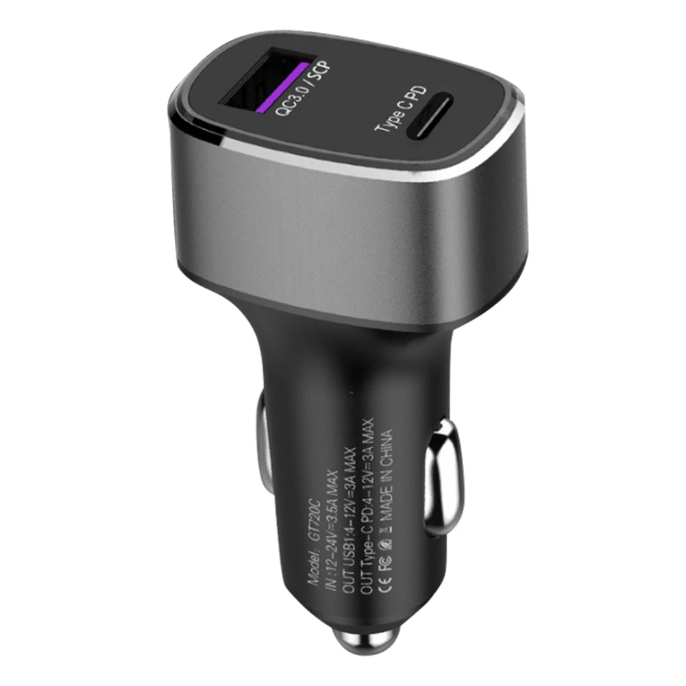 Cell Phone Car Charger Fast Charge Power Adapters Multi Ports for Smartphone Car Accessories NK-Shopping