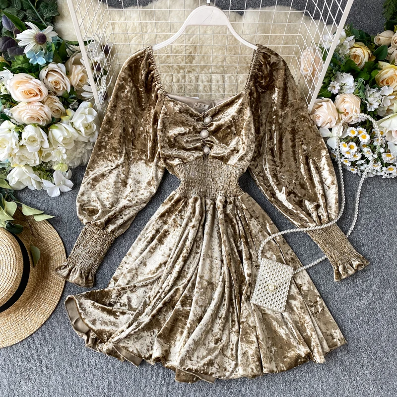 Весенне-летнее платье женская одежда 2020 вечерние сексуальные бархатные платья