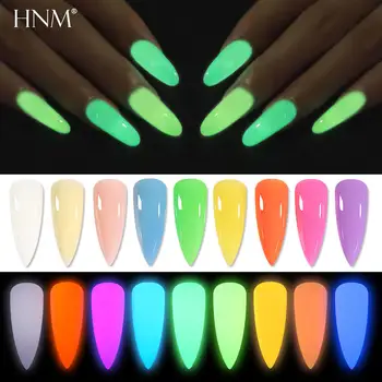 

HNM Luminous Poly Extension Nail Gel 30G Soak Off Nail Varnishes Primer UV LED Gel Nail Polish Semi Permanent