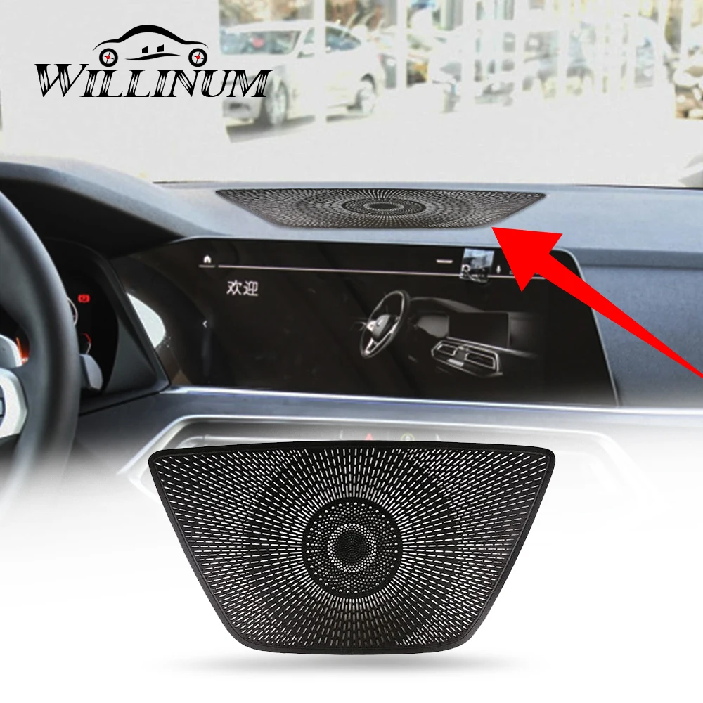 

Dashboard speaker cover trim for BMW G05 X5 car center console audio loudspeaker horn decor casing shell Music stereo upgrade