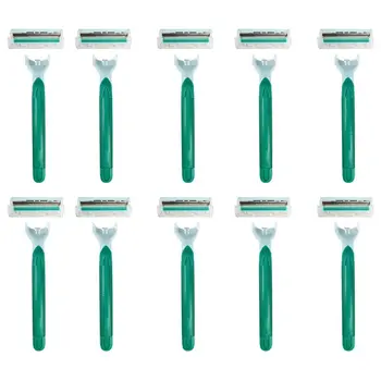 

10Pcs/Set Double Twin Blade Disposable Shaving Razor Manual Hair Removal Shaver