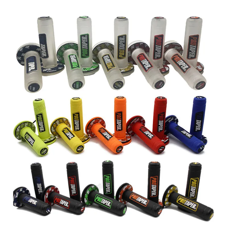 motocross hand bar grip gel handle bar rubber 7/8