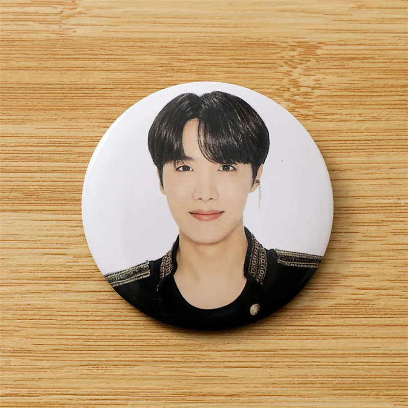 J-HOPE Kpop Bangtan мальчики мировой тур Осака Говорить себе фото книга печать значков булавки "сумка" броши рюкзак Декор крылья JUNG KOOK - Окраска металла: J-HOPE