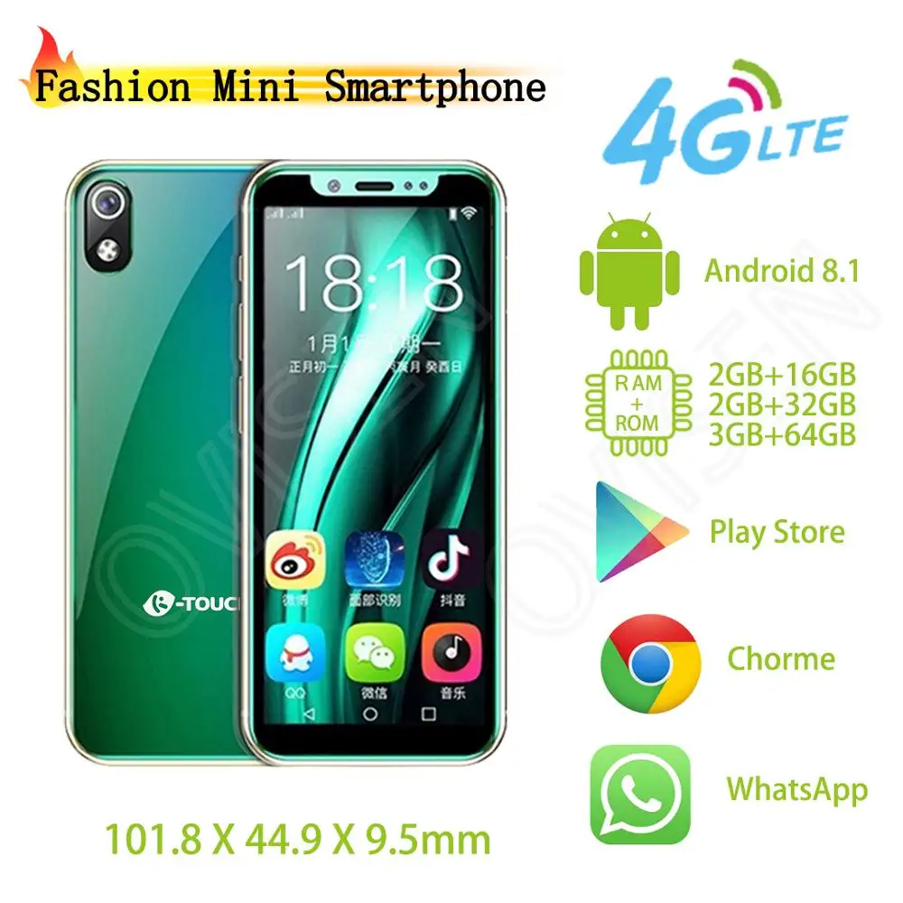 Суперкарманный смартфон K touch i9 четырехъядерный Роскошный телефон GPS WIFI