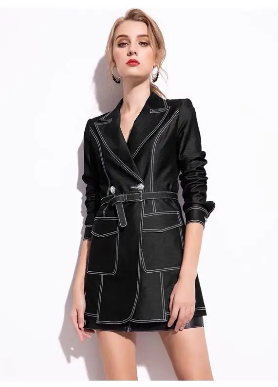 AH10535, модные женские пальто и куртки,, Подиумные роскошные, известный бренд, Европейский дизайн, вечерние, стильная женская одежда
