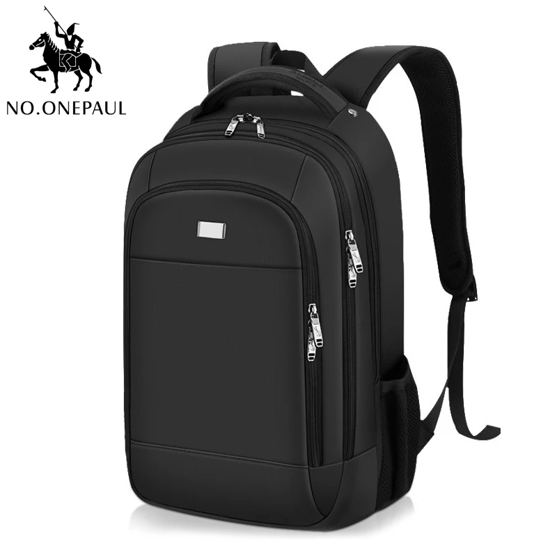 NO.ONEPAUL, мужской Школьный Рюкзак Для Путешествий, рюкзак для ноутбука, мужской повседневный брендовый рюкзак с интерфейсом USB, Женская водонепроницаемая сумка - Цвет: 6001-three layers-3C