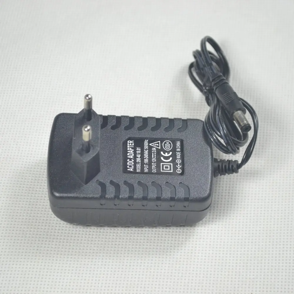 12V 2A источник питания AC 100-240V к DC адаптер штекер для камеры видеонаблюдения/IP камеры видеонаблюдения Аксессуары