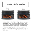 Sevich 100g Grey Color Matte mud Strong Hold Hair clay Fashion Modelling Hair Clay Salon Hair Styling Cream 5