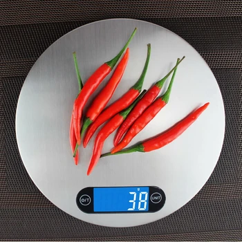 

Digital Kitchen Scale, LCD Display 5kg/10kg/1g Precise Stainless Steel Food Scale for Cooking Baking weighing Scales Electronic