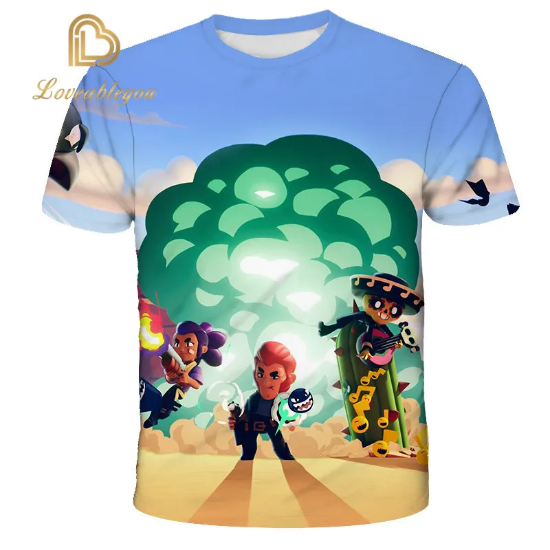 

3-15 Years Shooting Game Tshirts 3D Printed Children Summer Short Sleeve T Shirt 2020 New Streetwear Kids T Shirts Tops