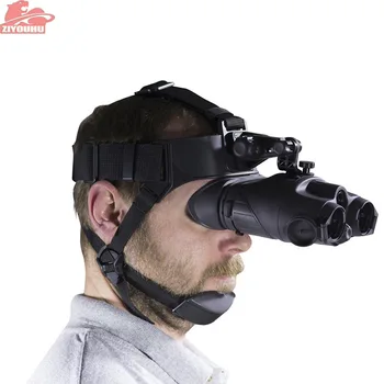 

Yukon Pirates HD Head Mounted Night Vision Goggles Binoculars 1x24 Infrared Night Viewer for Hunting Camping Helmet-Type