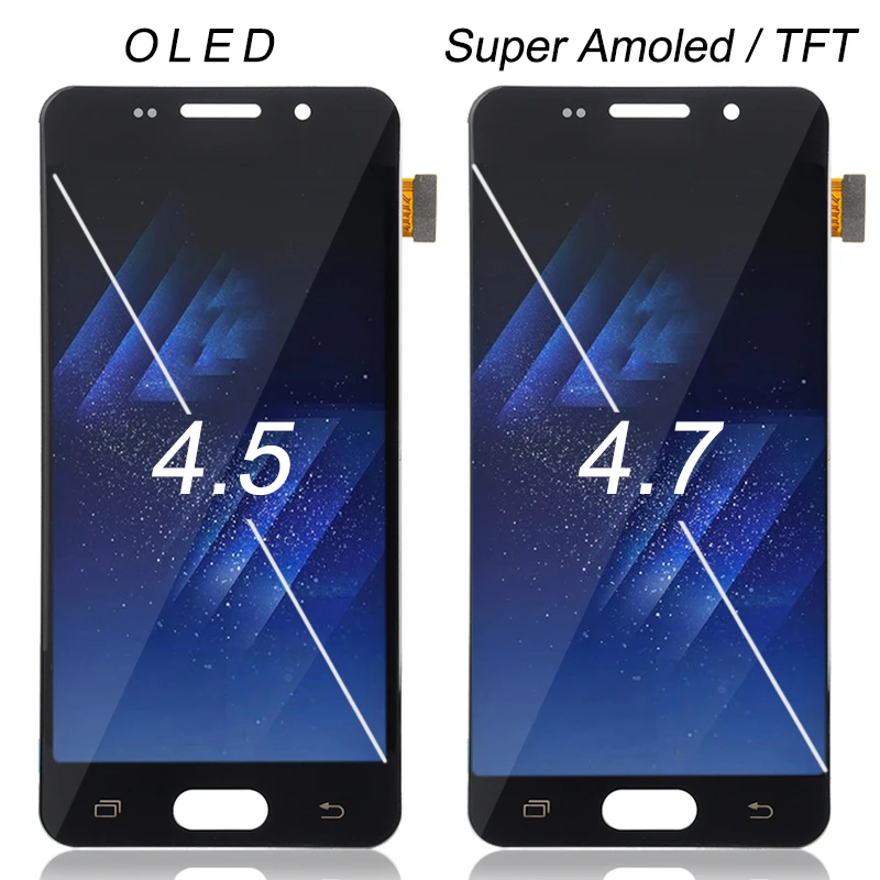 1 шт. HH 4 7 &quotA310F дисплей для Samsung Galaxy A3 2016 LCD с сенсорным экраном дигитайзер сборка
