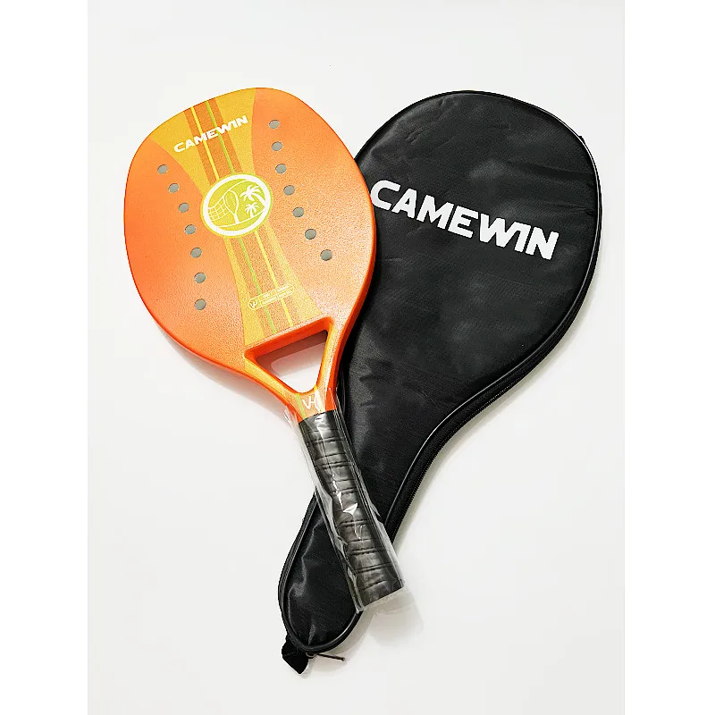 2021 Adult Professional Full Carbon Beach Tennis Paddle Racket Soft EVA Face Raqueta With Bag Unisex Equipment Padel Camewin 2021 Adult Professional Full Carbon Beach Tennis Paddle Racket Soft EVA Face Raqueta With Bag Unisex Equipment Padel Camewin