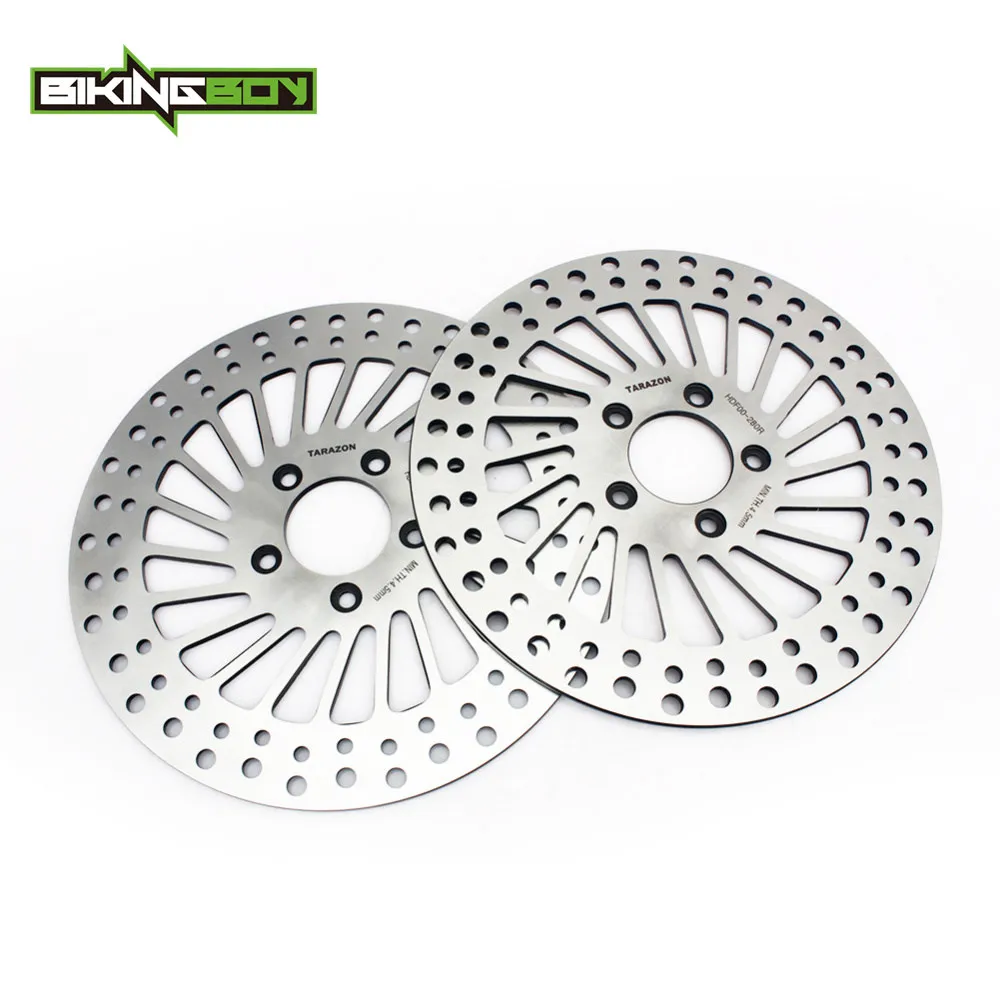 BIKINGBOY передние тормозные диски роторы для Harley XLR XLS FXDL FXDX супер Glide FLTR FLHRCI FLHT FLHTCUI 00 01 02 03 04 05 06