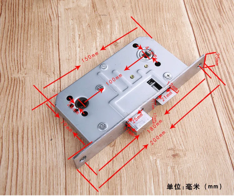 inoxidável cilindro de bloqueio canal fechadura da