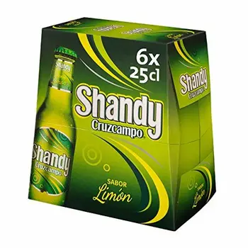 

Shandy Cruzcampo Limón Cerveza