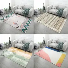 200*300 см Morocco стиль черно-белый коврик с геометрическим орнаментом, большой размер Гостиная Коврик для кофейного столика/пасторальные украшения