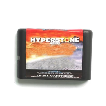 

The Hyperstone Heist 16 bit Sega MD Game Card for Mega Drive for Genesis US Version