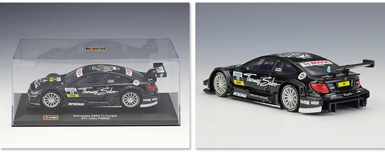 Bburago 1:32 mercedes amg wrc rali modelo