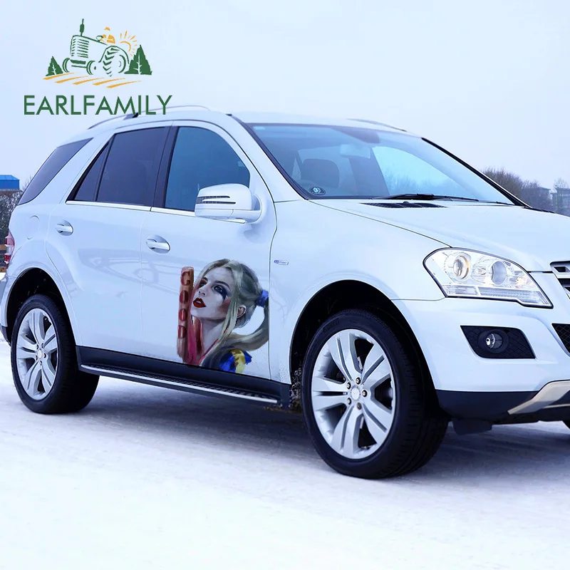 EARLFAMILY 43 см x 35 9 для цветных клоунов женщин джокеров графических автомобильных