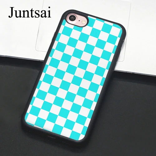 4288 Juntsai клетчатый чехол для телефона для iphone 11 Pro MAX XR XS MAX X 6 6S 7 8 Plus 5 5S чехол - Цвет: 4288