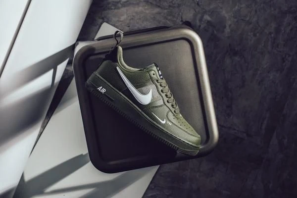 Nike Air Force AF1 Новое поступление мужская обувь для скейтбординга кожаные спортивные кроссовки для улицы# AJ7747-300