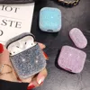 Funda con adorno de cristal de lujo para auricular de Color caramelo para AirPods 2 Pro, caja de Carga de auriculares inalámbrica para PC duro de neón ► Foto 1/6