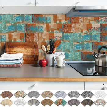 

DIY Wallpaper PVC Art Mural Waterproof Stickers Wall Papers Home decor Kids Room Bathroom 3D Self-Adhesive Wallpaper Brick D30