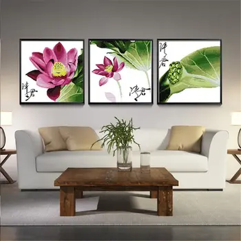 

Flowers DIY Handmade Needlework Counted 14CT Printed Cross Stitch Embroidery Kit8.15