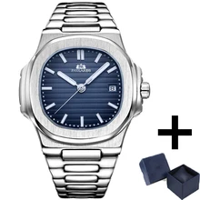 

2022 New Mens Watches Luxury Business Automatic Mechanical Watch Full Steel Classic Waterproof Dive Sport Full Steel AAA Clocks