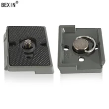 Штатив-Трипод для камеры Адаптер для установки плиты 200pl-14 PL quick release plate 1/4 Винт для Manfrotto 323 200PL зажим штатива монопод ременные клепления на голову