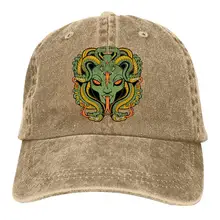 TSDFCMedusa двойная Пряжка Регулируемая ковбойская индивидуальная Ретро ковбойская шляпа