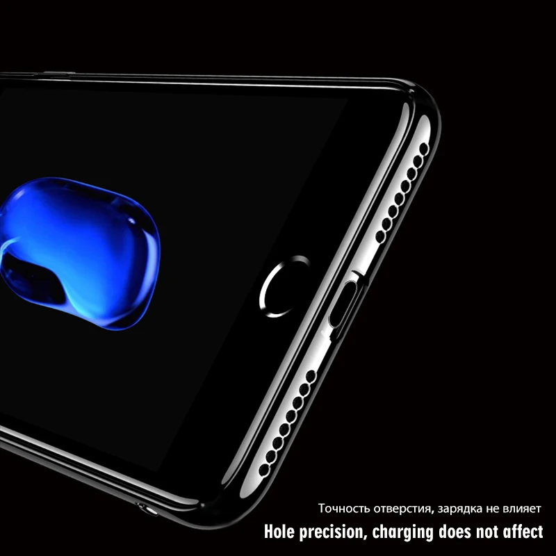 Прозрачный чехол для iPhone 11 ProMax, мягкий силиконовый чехол для iPhone 6, 6splus, 7, 8 Plus, X, XR, XS, XSMax, чехол для телефона