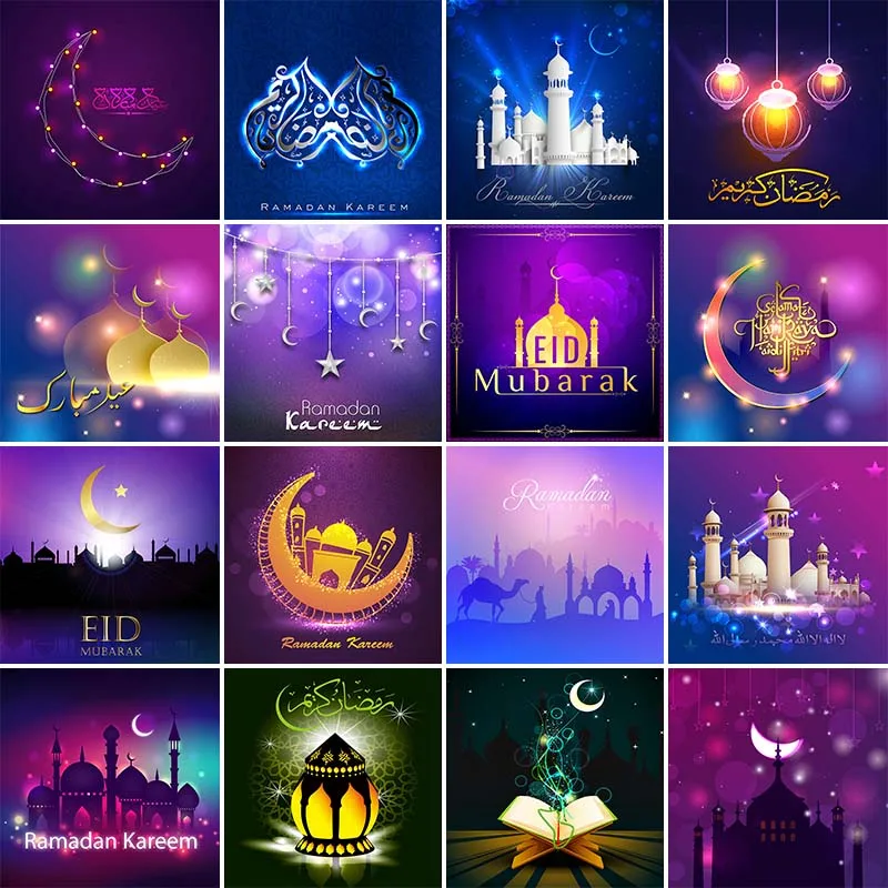 

5D Diamond Painting Islam Muslim Moon Icon Full Drill Diamond Embroidery Kit Diamond Mosaic Home Decor Ramadan Mohammedanism