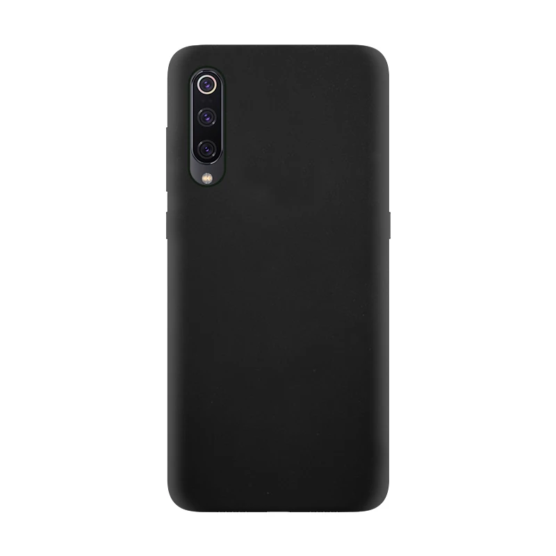 Чехол для Xiaomi Mi 9 8 Pro SE Lite 6 Plus A1 A2 A3 Мягкий силиконовый чехол для телефона с изображением медведя аниме - Цвет: Black