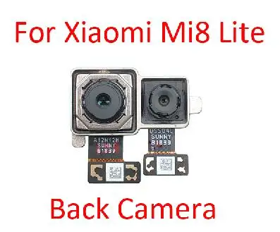 Задний модуль с большой камерой для Xiaomi mi 9 9T 5s 8 Lite 8Se mi A1 5X/mi A2 6X/A2 Lite Pocophone F1 запасные части - Цвет: Mi8 lite
