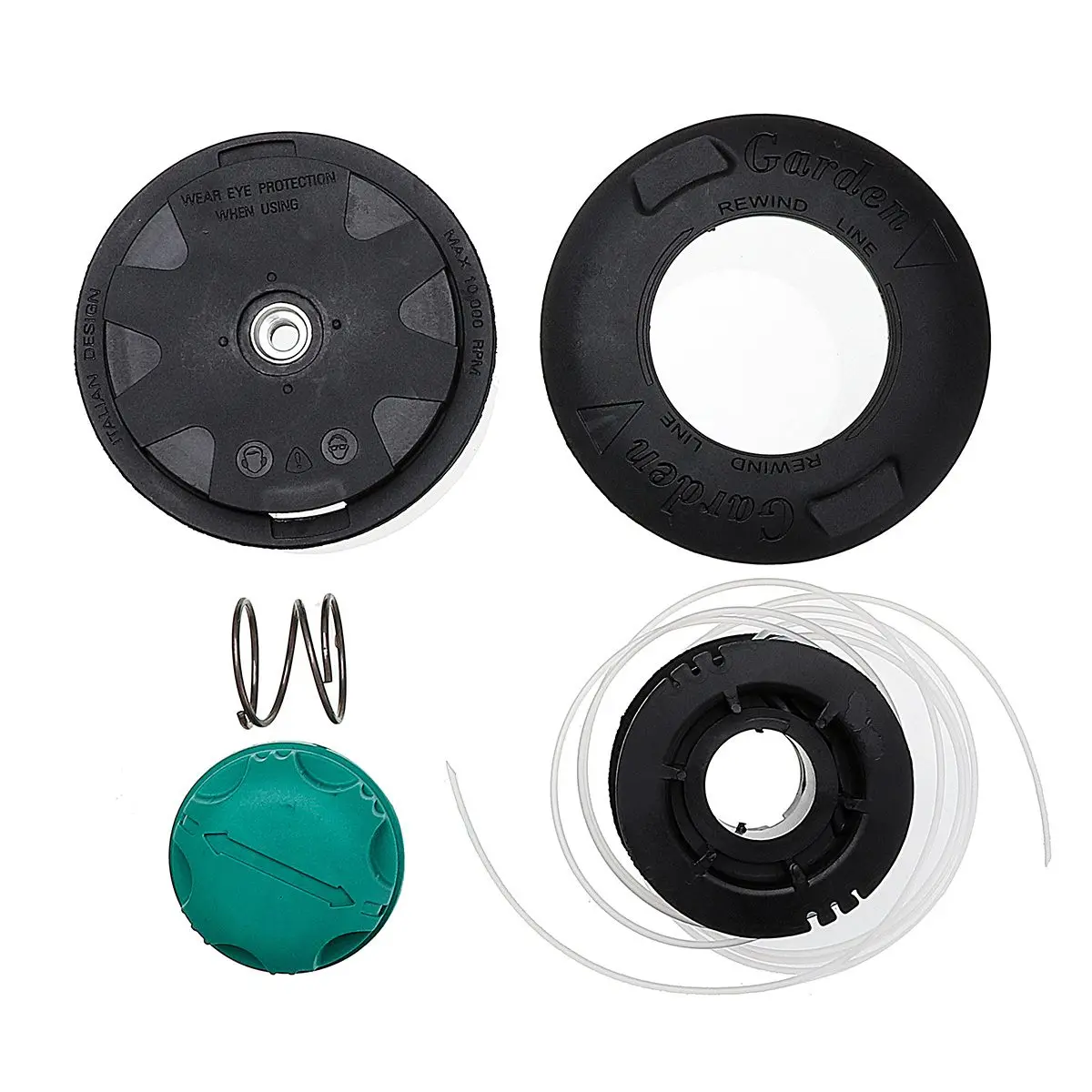 Universal M10 Nylon Brush Mower Bump Spool Grass Trimmer Lines Cutter Head Thread Line String Saw Grass Brush Mower