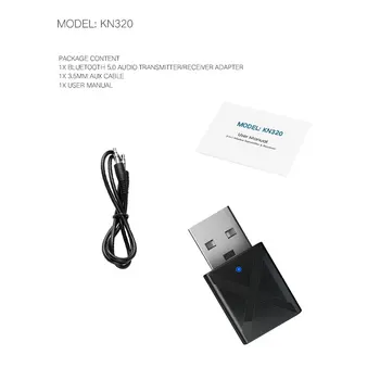 

USB Bluetooth Transmitter Transmite Mini Bluetooth V3.0 Audio Transmitter Stereo Adapter for TV iPod Mp3 Mp4 PC