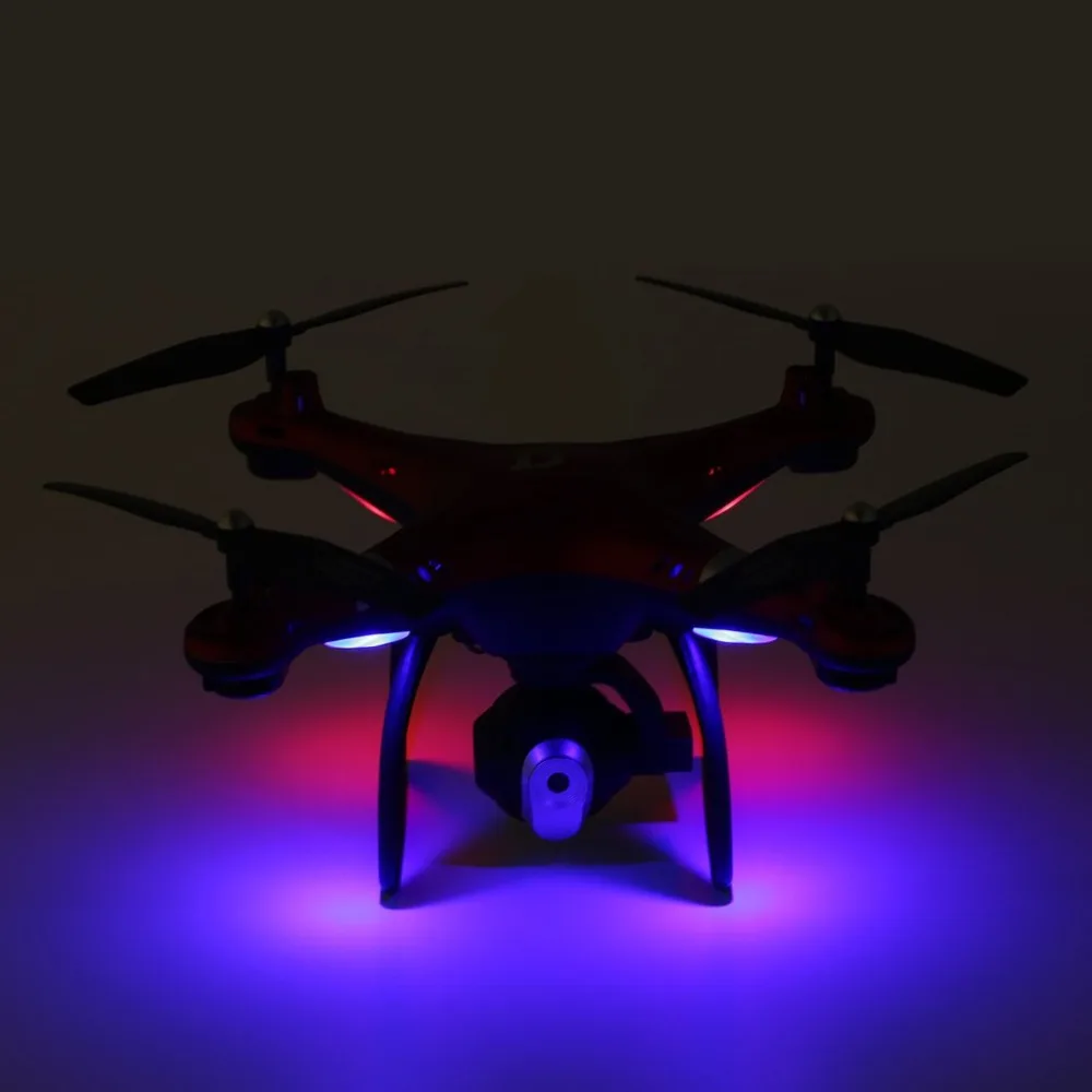 2,4G FPV RC Квадрокоптер Дрон X8 RC Дрон с регулируемой камерой 720P режим удержания высоты Безголовый 3d-флип 18 минут долгий полет