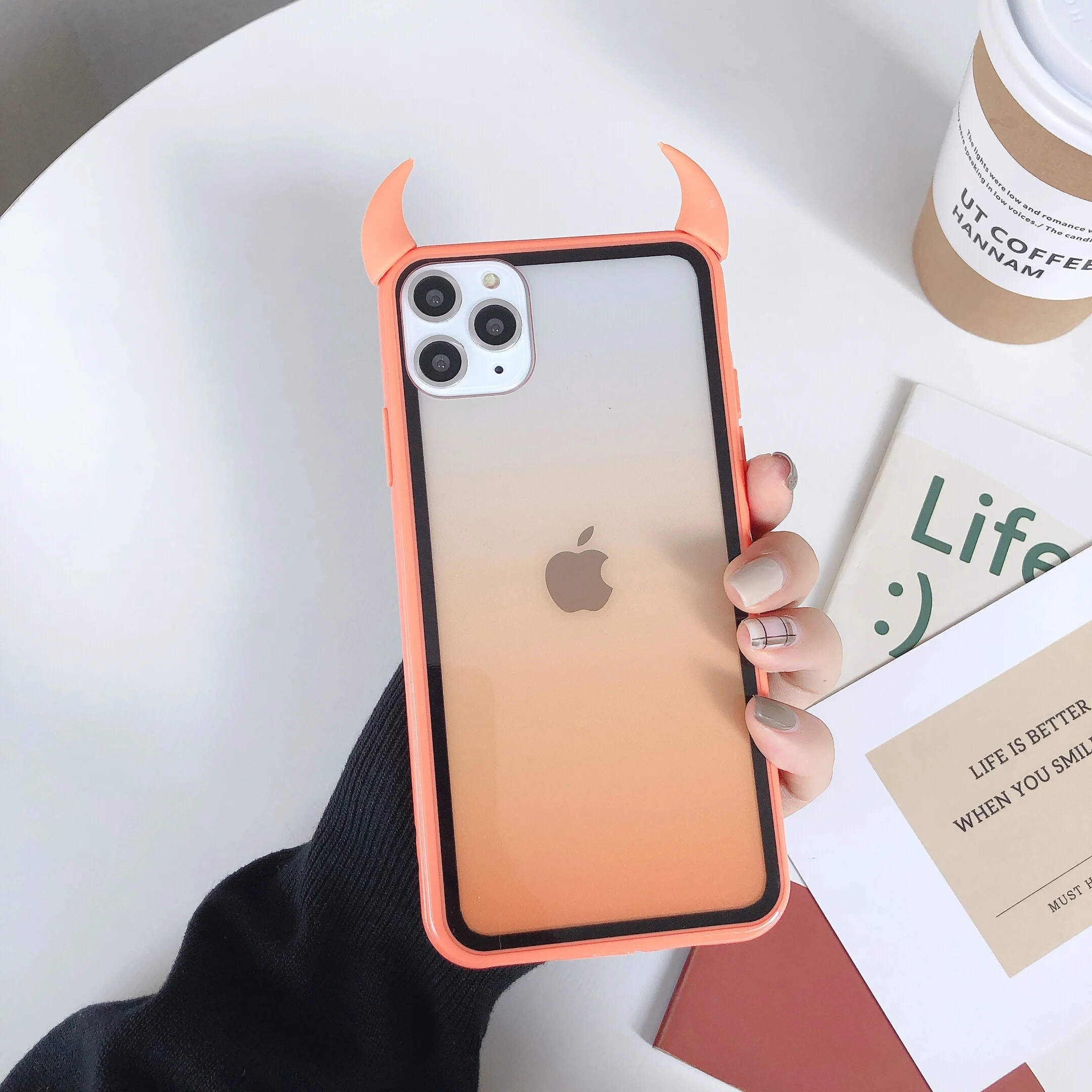 Redmi Note7Pro Note7 3D роскошный чехол для телефона Devil Horns для Xiaomi Redmi K20pro Xiaomi 8 Pro радужное стекло TPU чехол Funda