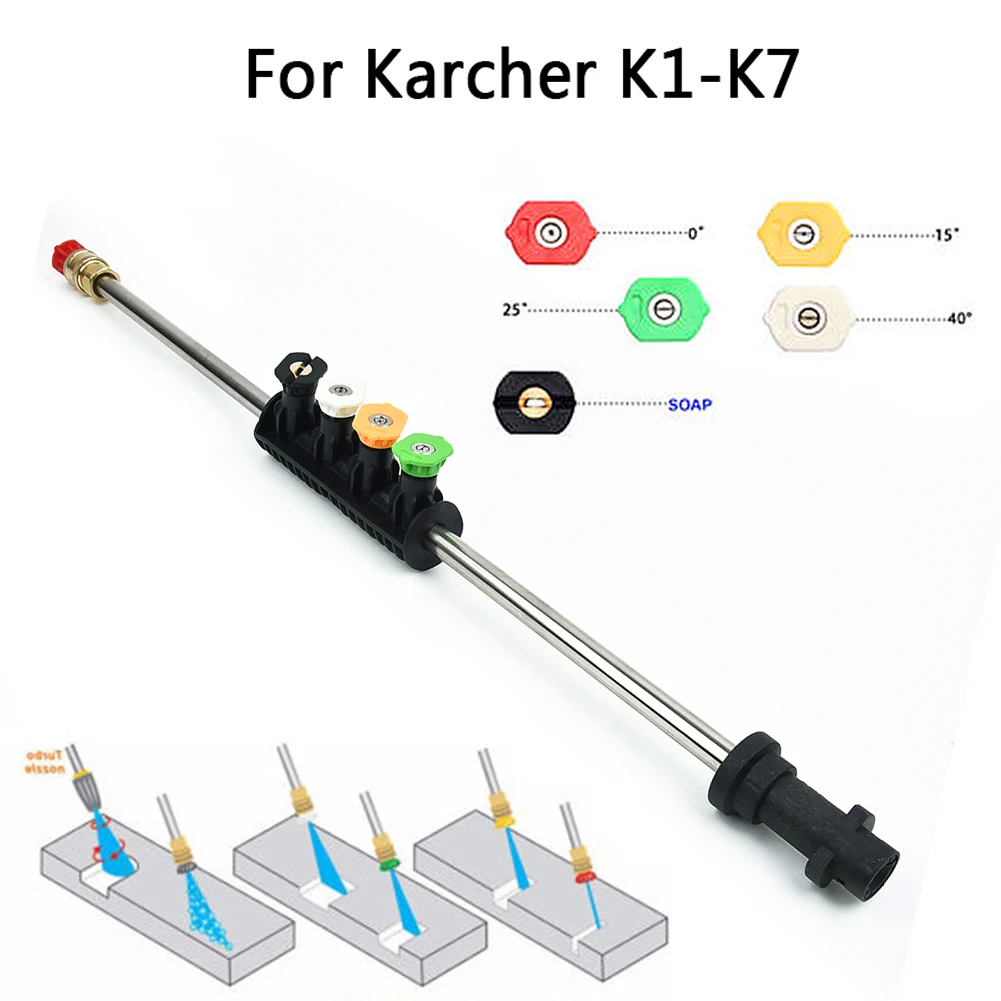 Металлическая насадка для распыления воды высокого давления w/ 5 быстроразъемных