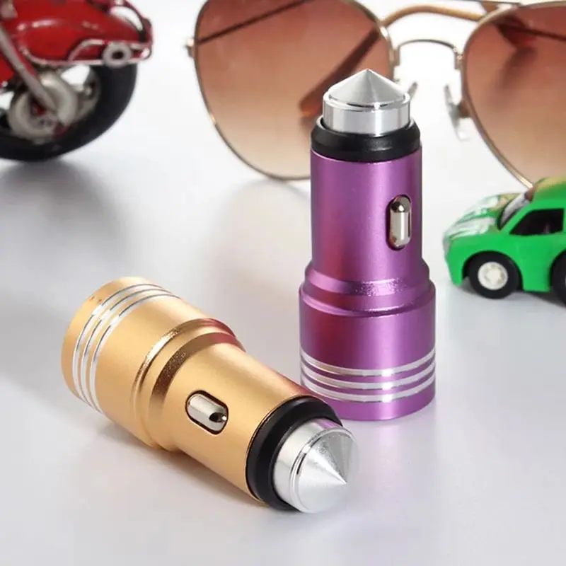 Быстрая зарядка с двумя USB портами для телефона зарядным устройством молотка