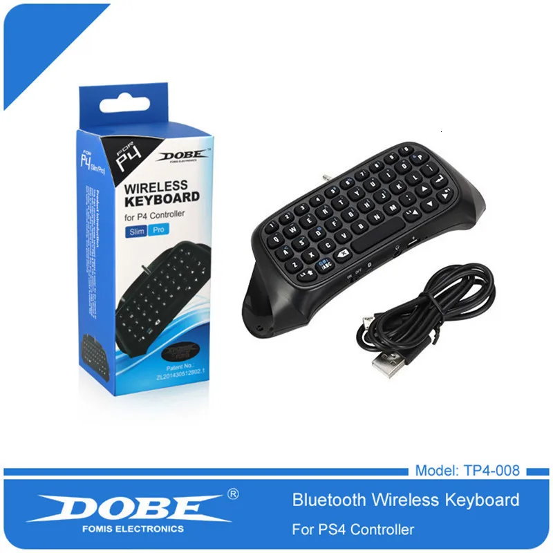  DOBE PS4 Mini Wireless Bluetooth Keyboard PS4 Handle Keyboard For Sony PlayStation PS 4