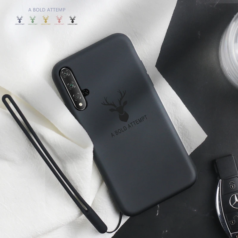 Жидкий силиконовый чехол для huawei Honor 20 Pro 10i Nova 5t P30 P20 mate мягкий с подвеской 20Pro s |