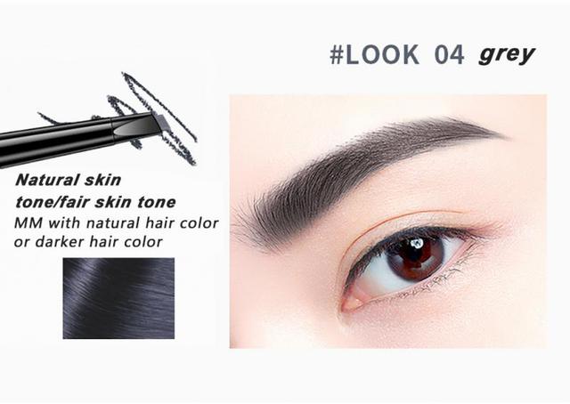 Head Eyebrow Pencil Ultra Fine Triangle Long Lasting Waterproof 5 Colors Eye Brow Pen Tint Mascara Make Up Enhance Brown