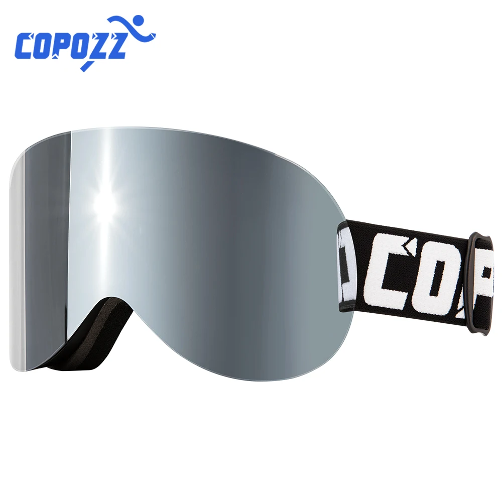 COPOZZ фирменные лыжные очки с сильными магнитными устойчивыми линзами UV400