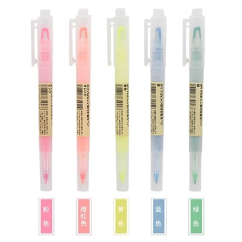 

MUJI Highlighter Double Tip Marker Pen Japan
